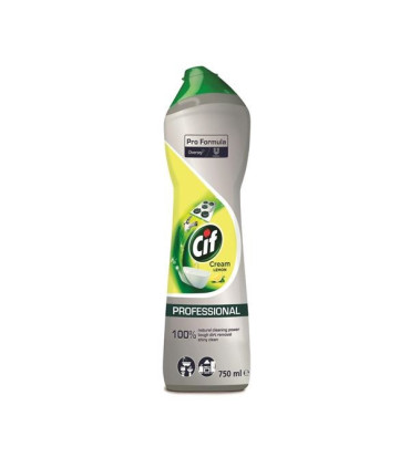 Čistící krém Cif Professional - lemon, 750 ml