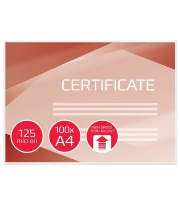 Laminovací kapsy GBC, Hi-Speed, 2x125 mic, A4,lesk