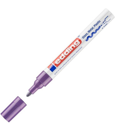 Lakový popisovač edding 750, fialový