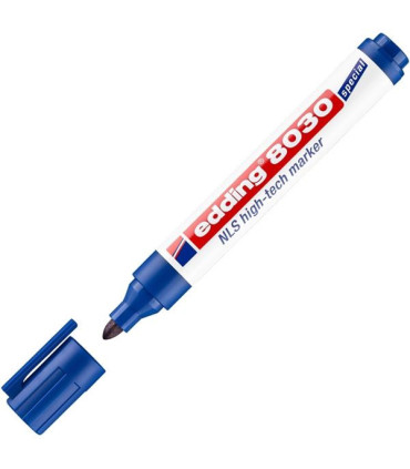 Nízkokorozivní popisovač edding 8030, modrý