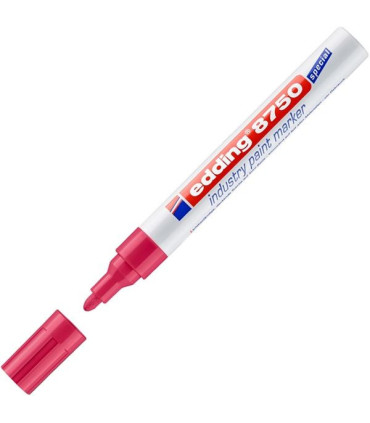 Lakový popisovač edding 8750, červený