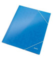 Desky s chlopněmi a gumičkou WOW A4, modré