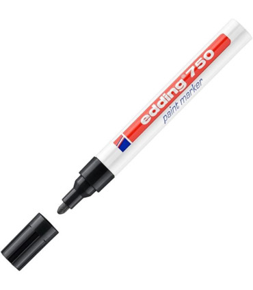 Lakový popisovač edding 750, černý