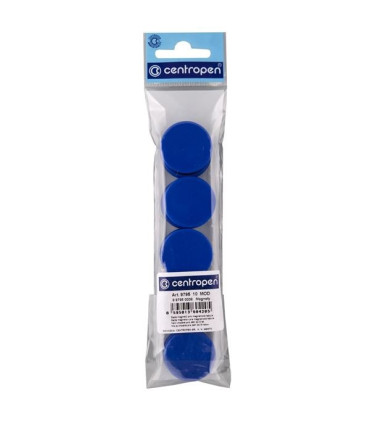 Magnety Centropen modré, sada 10ks