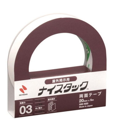 Oboustranná lep.páska Nichiban na venkovní použití