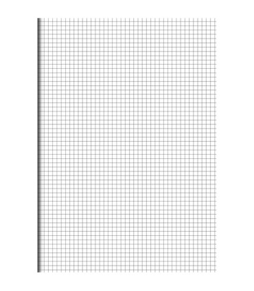 Papír,samostatné listy A3 čtverečkované, 200 listů