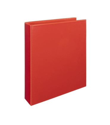 Čtyřkroužkový pořadač 6,6 cm, D 50 mm, červený