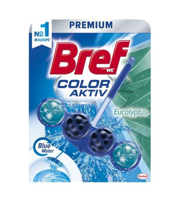 WC blok Bref Color aktiv, eukalyptus, 50g