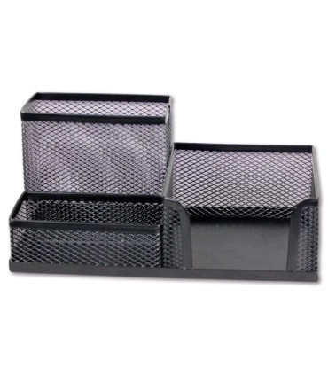 Drátěná krabička na lístky a tužky, černá