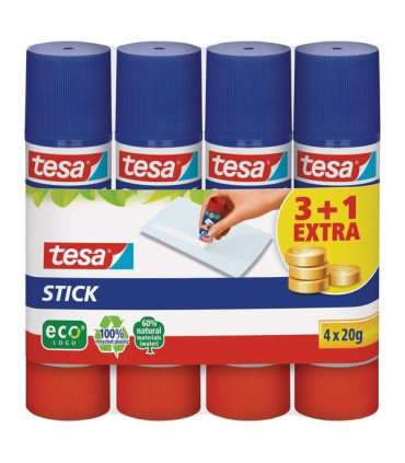 Lepicí tyčinka Tesa EcoLogo, 20 g, 3+1 zdarma