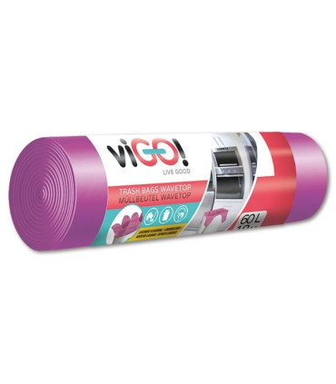 Vonné pytle s uchy, s vůní levandule, 60 l, 18 ks