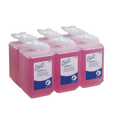 Luxusní pěnové mýdlo KC Scott, růžové, 1000 ml