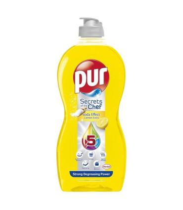 Prostředek na nádobí Pur Power Lemon, 450 ml