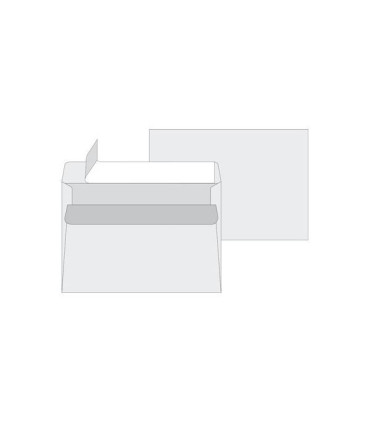 Obálky C5-samolepicí s krycí páskou, 500 ks,80g/m2