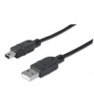 Propojovací kabel Manhattan USB 2.0 mini B5, 1,8m