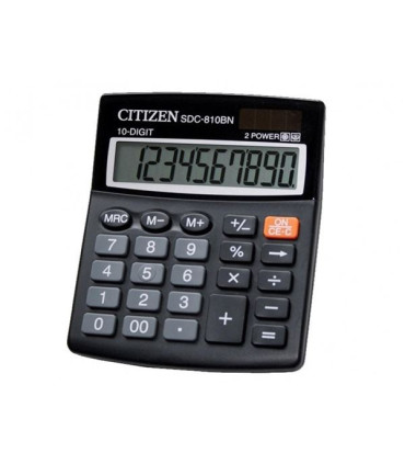 Stolní kalkulačka Citizen SDC-810NR, černá