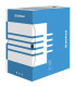 Archivační box Donau - A4, kartonový, 20 cm, modrý