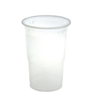 Kelímek plastový čirý, 50 ks, 0,5 l