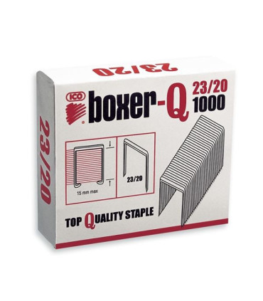 Drátky do sešívaček ICO 23/20, 1000 ks