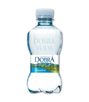 Minerální voda Dobrá voda neperlivá, 8x 0,25 l