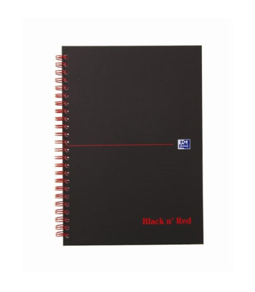 Blok Oxford Black´n Red, A5, linkovaný