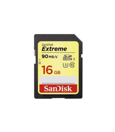 Paměťová karta SanDisk, SDHC, Extreme UHS-I, 16 GB