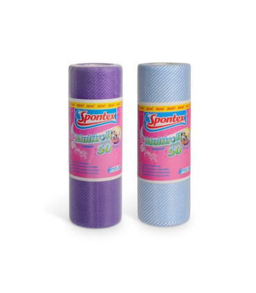 Jemná utěrka v roli Spontex Multiroll 50