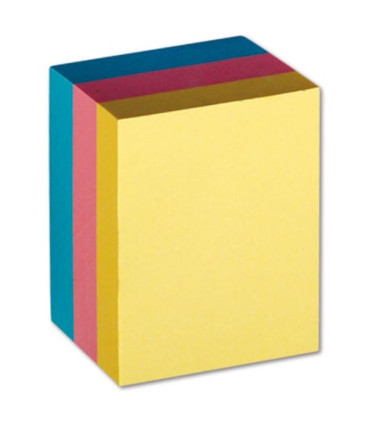 Bločky Concorde, v kostce, 38 x 51 mm, pastelový