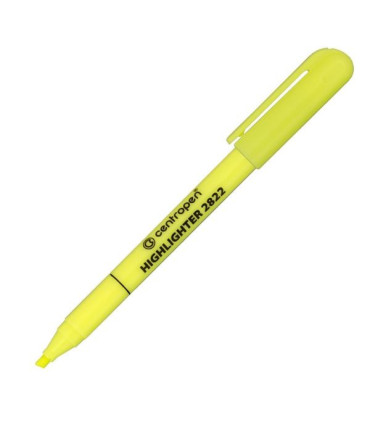 Zvýrazňovač Centropen 2822, žlutý