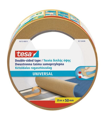 Kobercová páska Tesa, oboustranná, 50 mm x 25 m