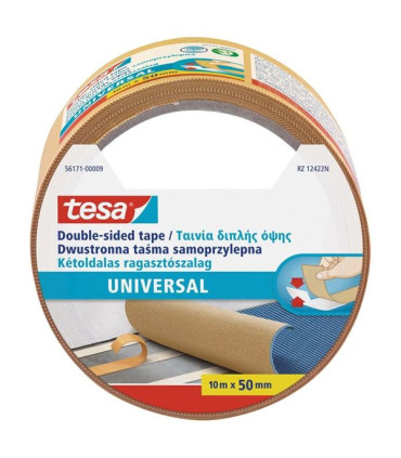 Kobercová páska Tesa, oboustranná, 50 mm x 10 m
