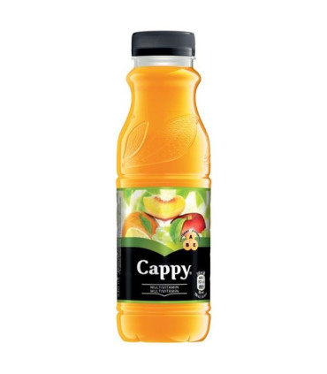 Džus Cappy, nevratná láhev, multivitamin 0,33 l