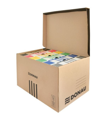 Archivační kontejner Donau - kartonový, hnědý