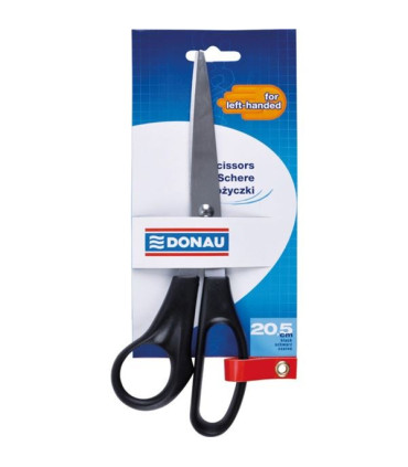 Nůžky Donau - levoruké, 20,5 cm, černé