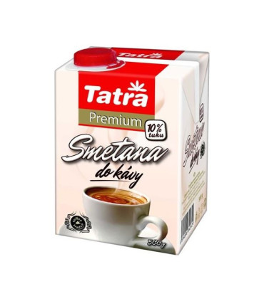 Smetana do kávy 10% Tatra Premium, 500 g