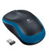 Bezdrátová optická myš Logitech M185, modrá