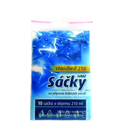 Sáčky na led, 210 ml, 10 ks