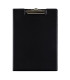 Uzavíratelná psací podložka - A4, kapacita 25 listů, černá
