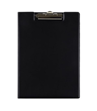 Uzavíratelná psací podložka - A4, kapacita 25 listů, černá