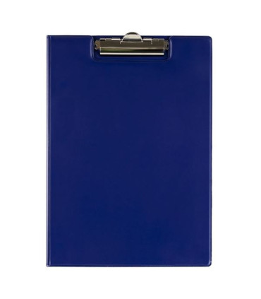 Uzavíratelná psací podložka - A4, kapacita 25 listů, modrá