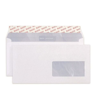 Obálky C6/5 Elco - s vnitřním tiskem, okénkem vpravo, samolepicí s krycí páskou, 200 ks