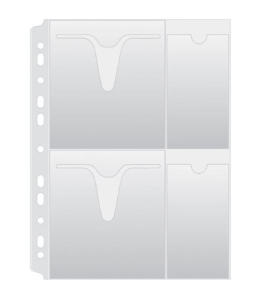 Prospektové obaly  Donau na 4 CD/ DVD, 25 ks/bal