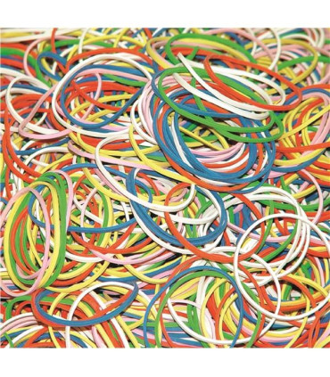 Gumičky - mix barev, průměr 60 mm, 100 g