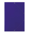 Kartonové desky s chlopněmi a gumičkou Donau - A4, modré