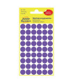 Kulaté etikety Avery, fialové, průměr 12 mm, 270ks
