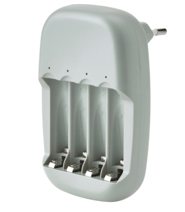 Nabiječka na baterie AA, AAA