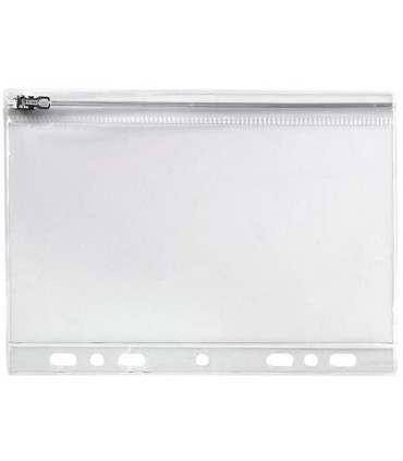 Euroobaly na zip Bantex - A5, PVC, 140 mic, 10 ks