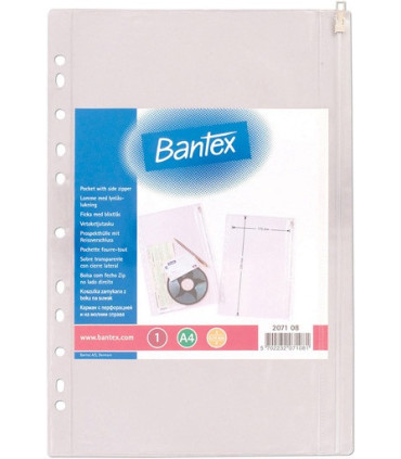 Prospektové obaly  s uzavíráním na zip A4, 10 ks