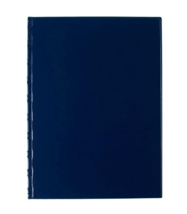 Uzavíratelné desky SPORO - A4, spodní plastové kapsy, modré