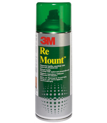 Lepidlo ve spreji 3M Re-Mount, 400 ml, snímatelné